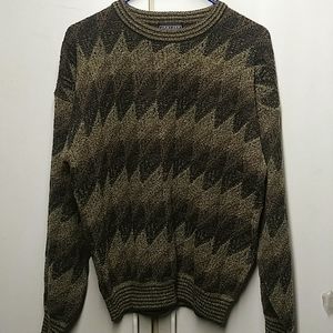 (Medium) Jantzen cardigan sweater. multicolor